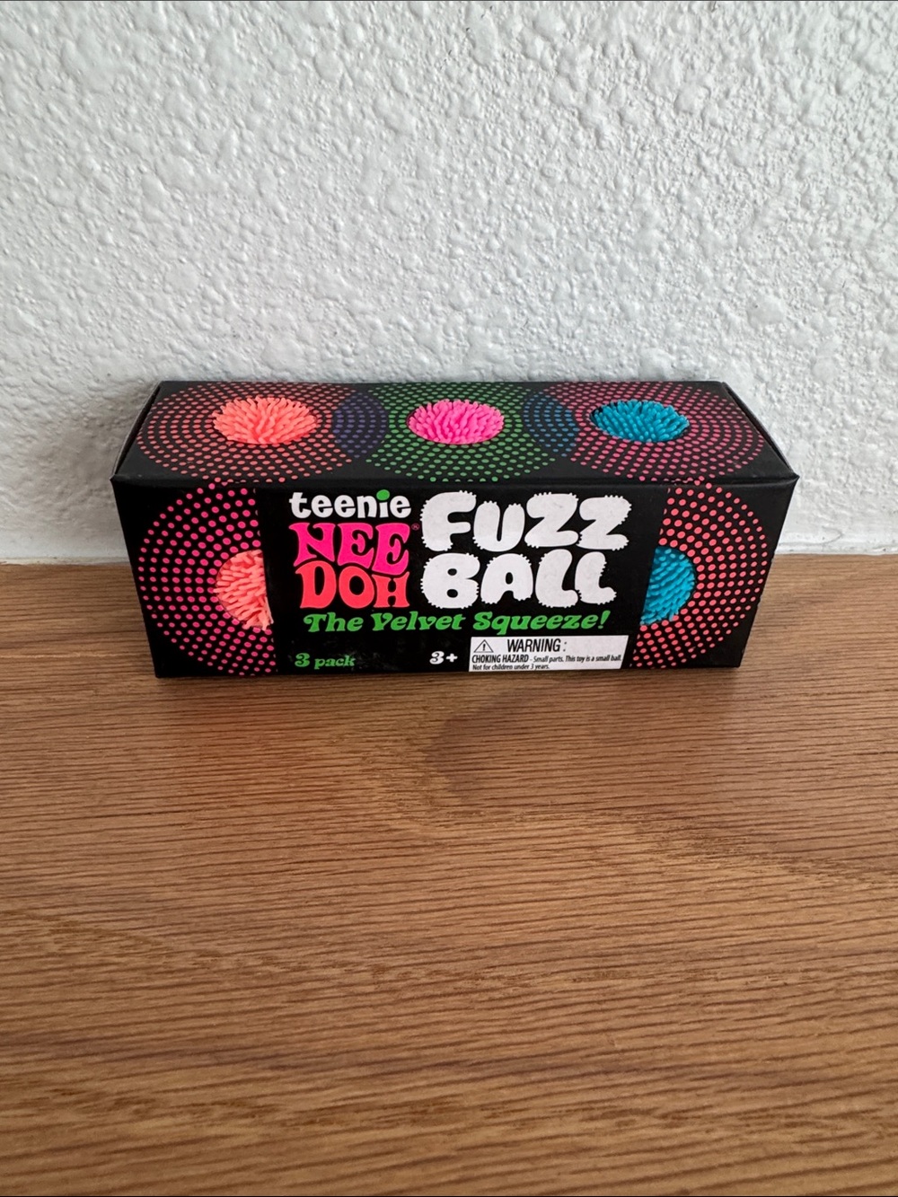 Teenie needoh fuzzball pack of 3